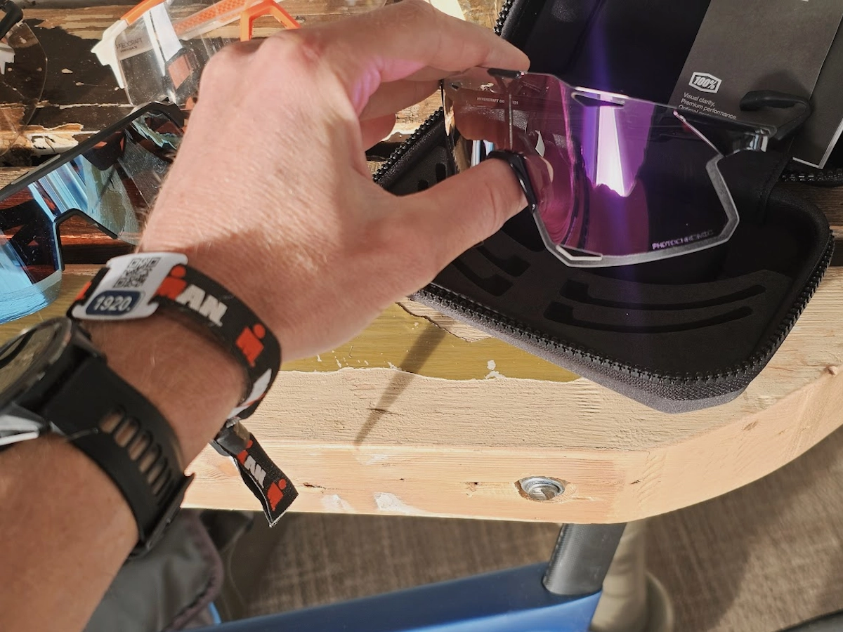 100% Hypercraft fietsbril in opbergbox