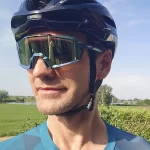 100% Korbin fietsbril test 100% Korbin gedragen tijdens sportieve test
