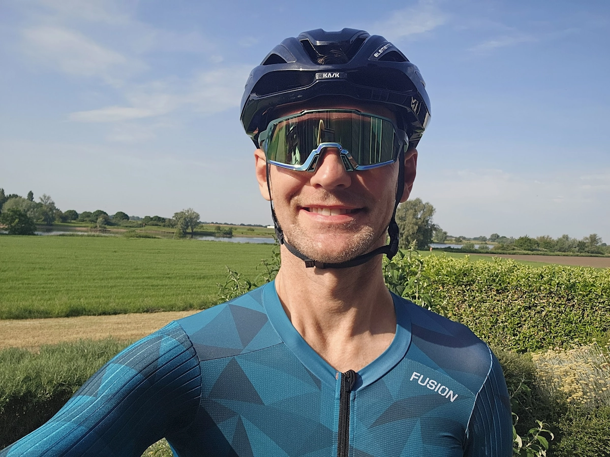 100% Korbin frontaal gedragen met groot lensoppervlak