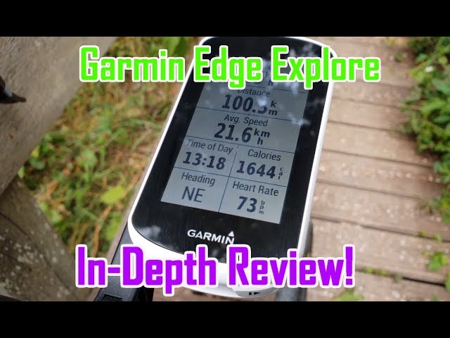 reputatie Goed opgeleid Perceptie Garmin Edge Explore | Test Review | 3" kleurenscherm,navigatie en meer!