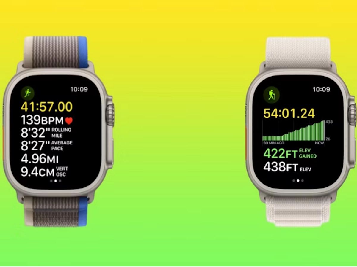 Apple Watch 10 alle schermen voor hardlopen