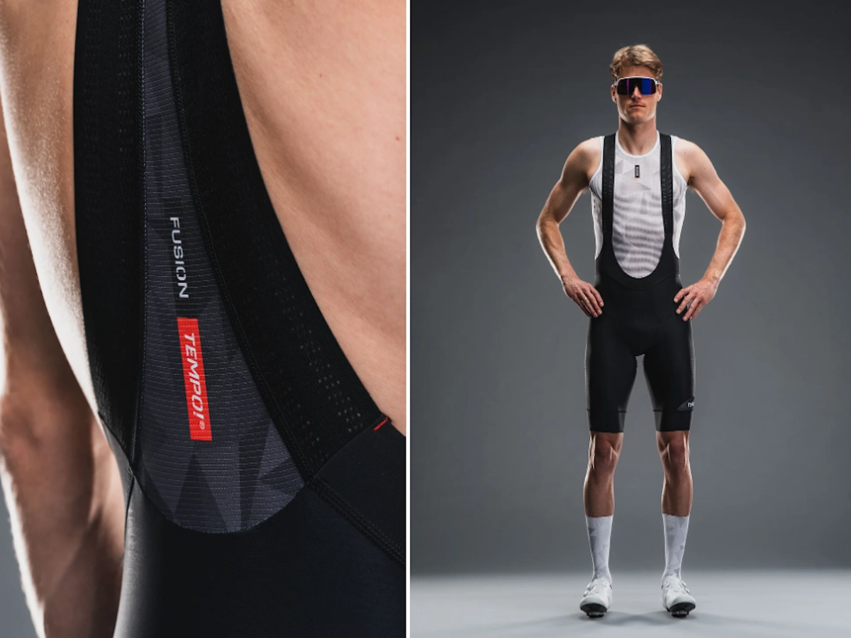 Fusion Fietsbroek achter en voorzijde