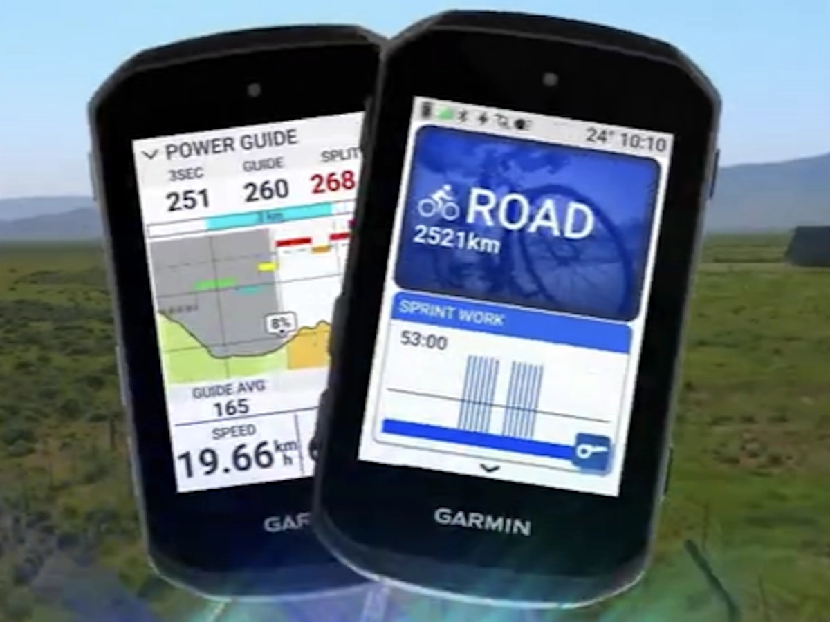 Garmin Edge 850 naast Garmin Edge 550 vergelijking