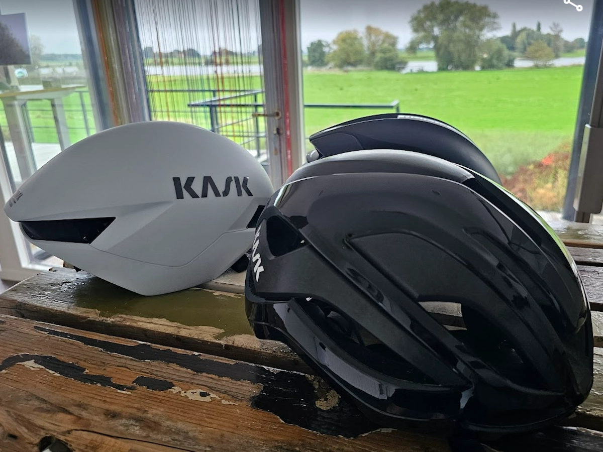 Vergelijking Kask Elemento versus Kask Nirvana fietshelm