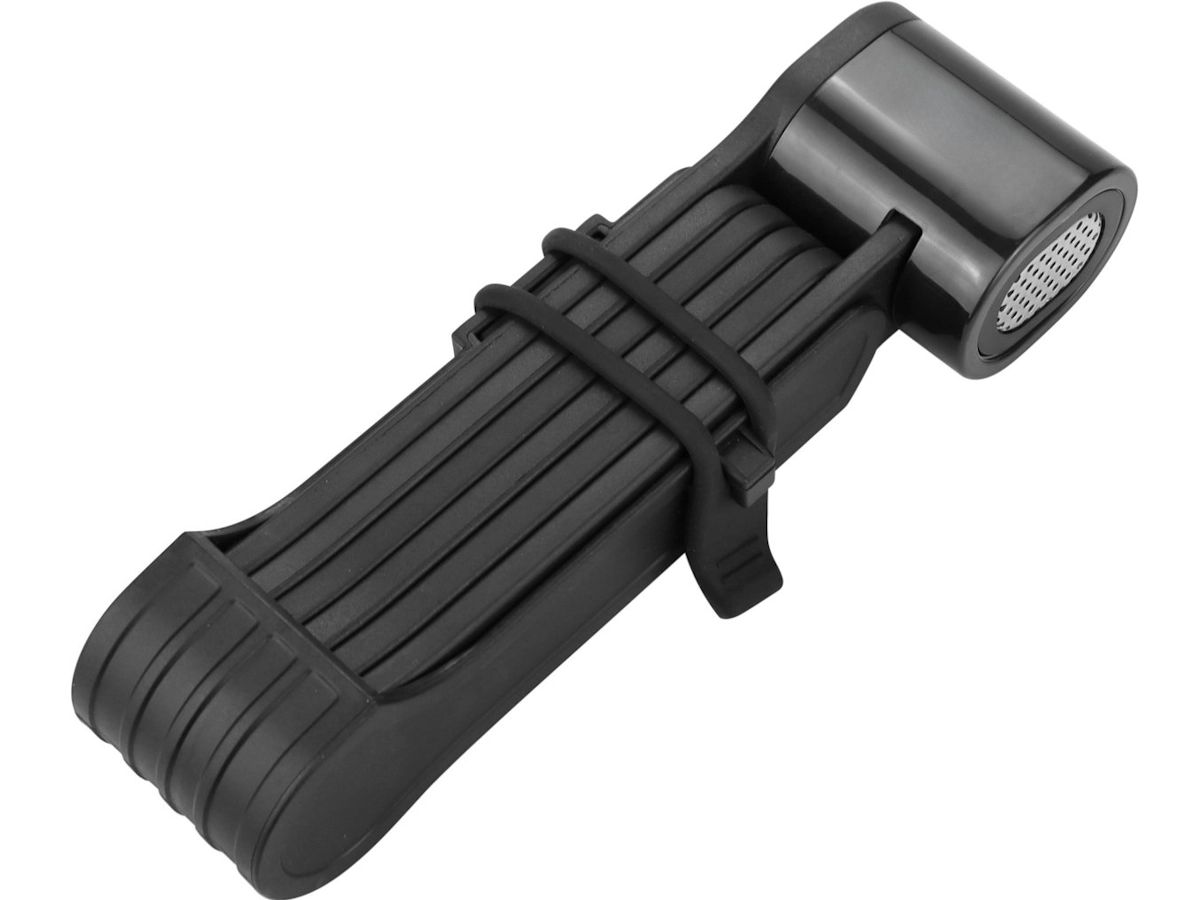 Loxure vouwslot zwart met alarm