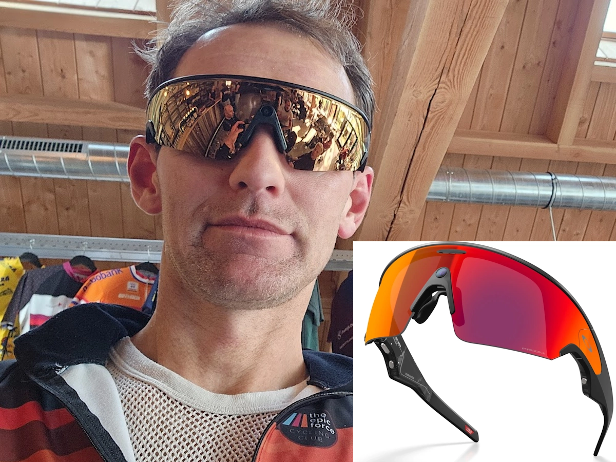 Oakley Vanguard Meta AI Prizm camera fietsbril met geïntegreerde camera en audio
