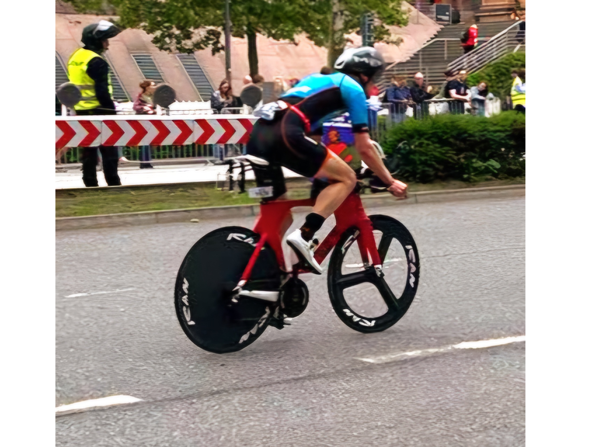 Trisuit in mijn Ironman