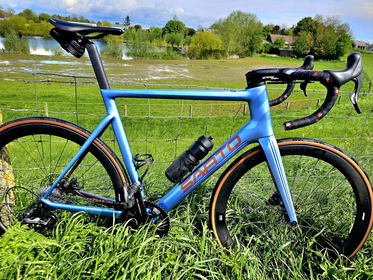 Sarto met de Conti 5000s fietsbanden