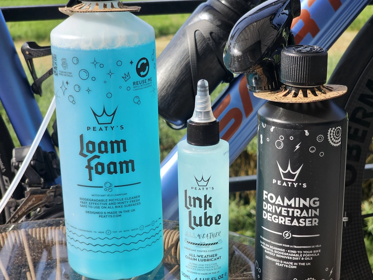 Complete Peaty's onderhoudsset met LoamFoam ontvetter en LinkLube kettingsmeer