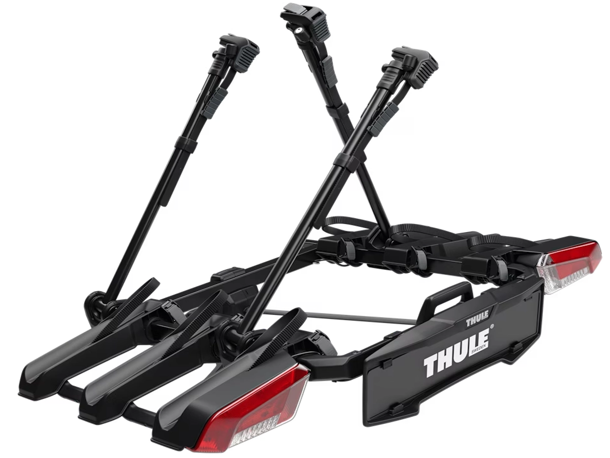 Thule OutPace fietsendrager aanzicht met stangen