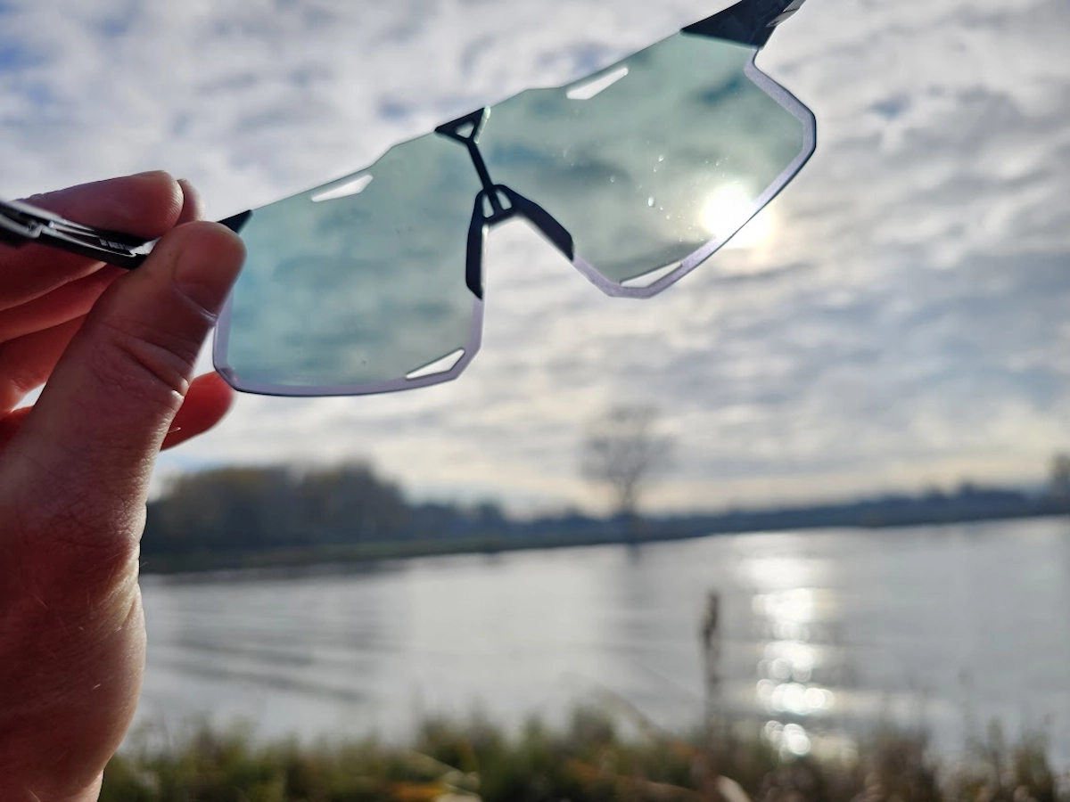 Transparante 100% Hypercraft bril voor hardlopen