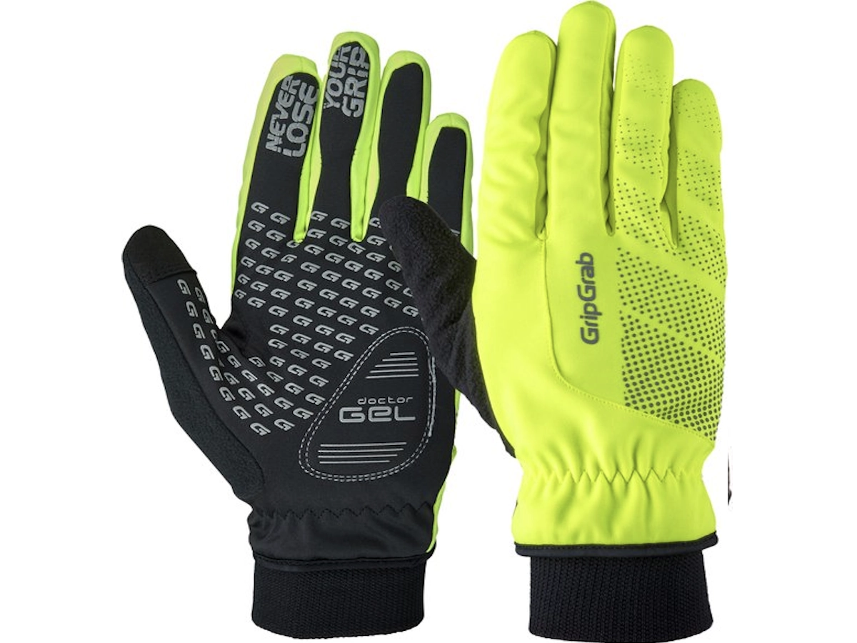 Gribgrab Ride gele winter handschoenen