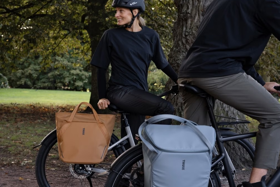 Thule InLock systeem met verschillende Shield fietstassen